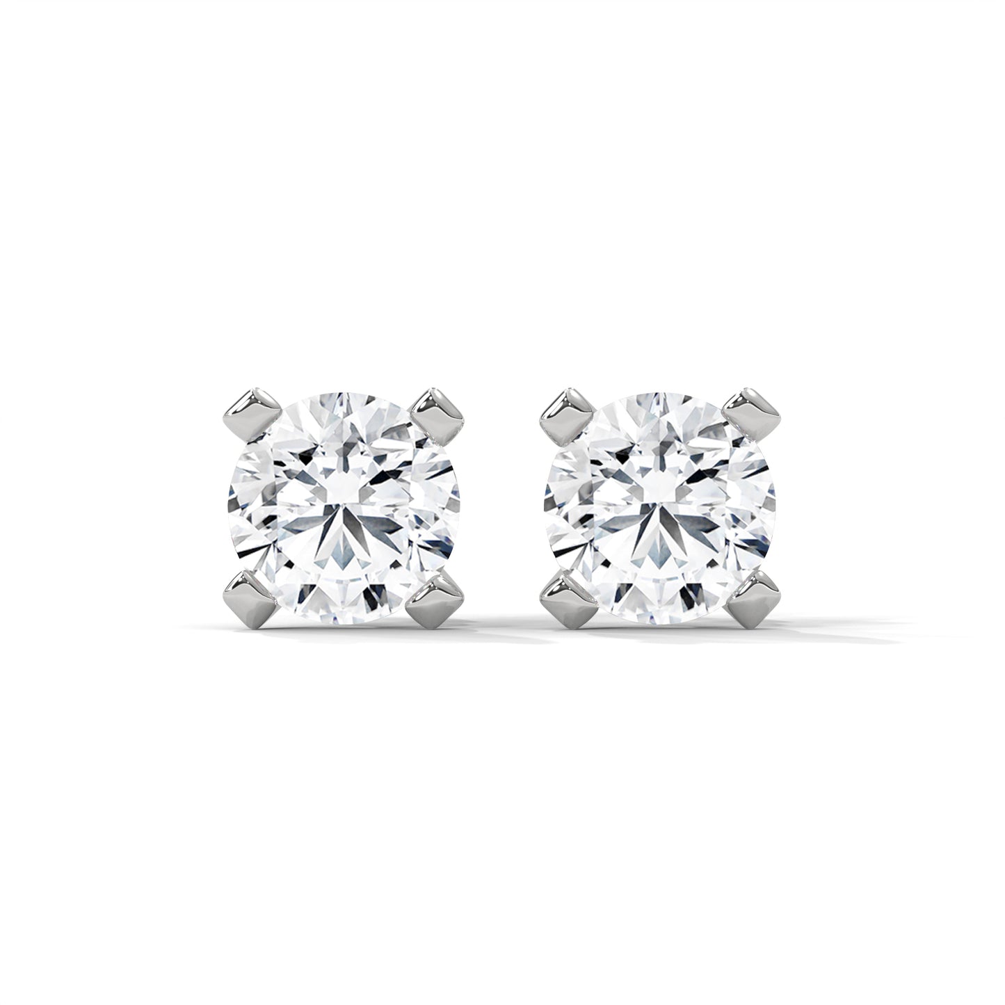 Round Stud Earring