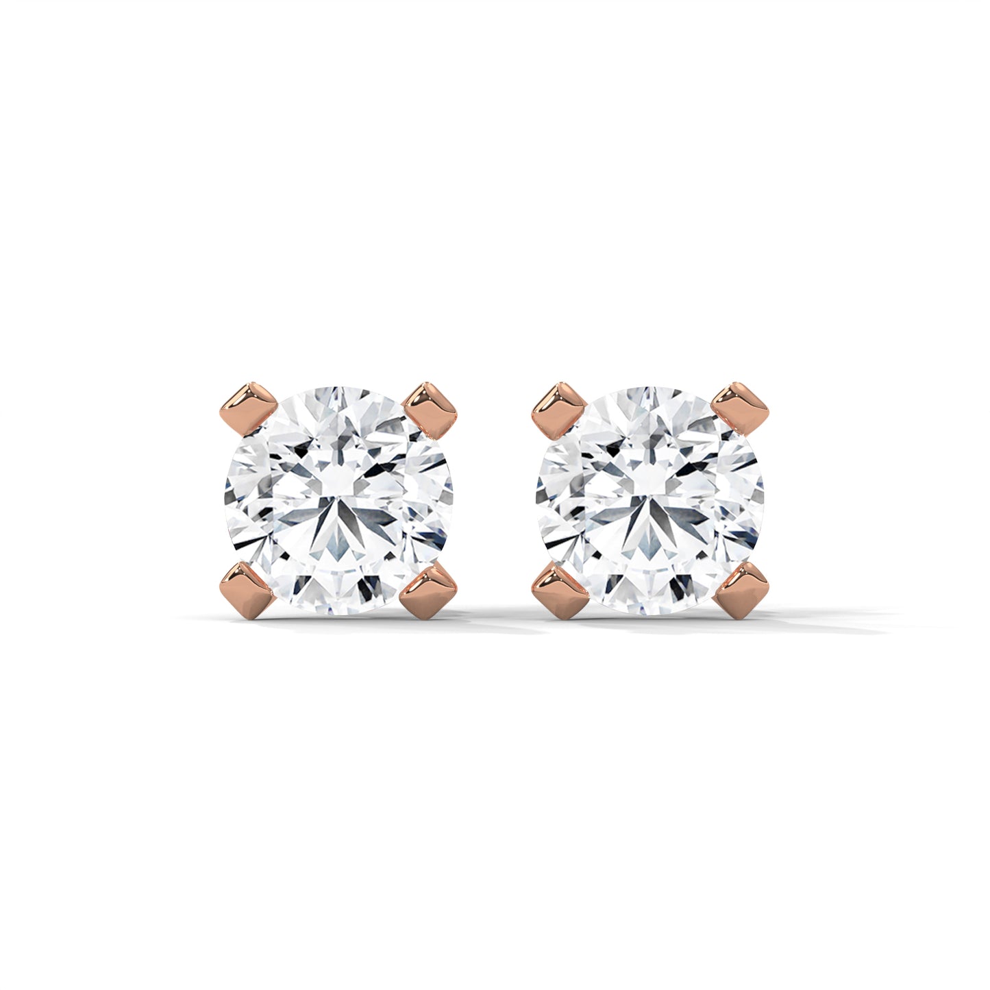 Round Stud Earring