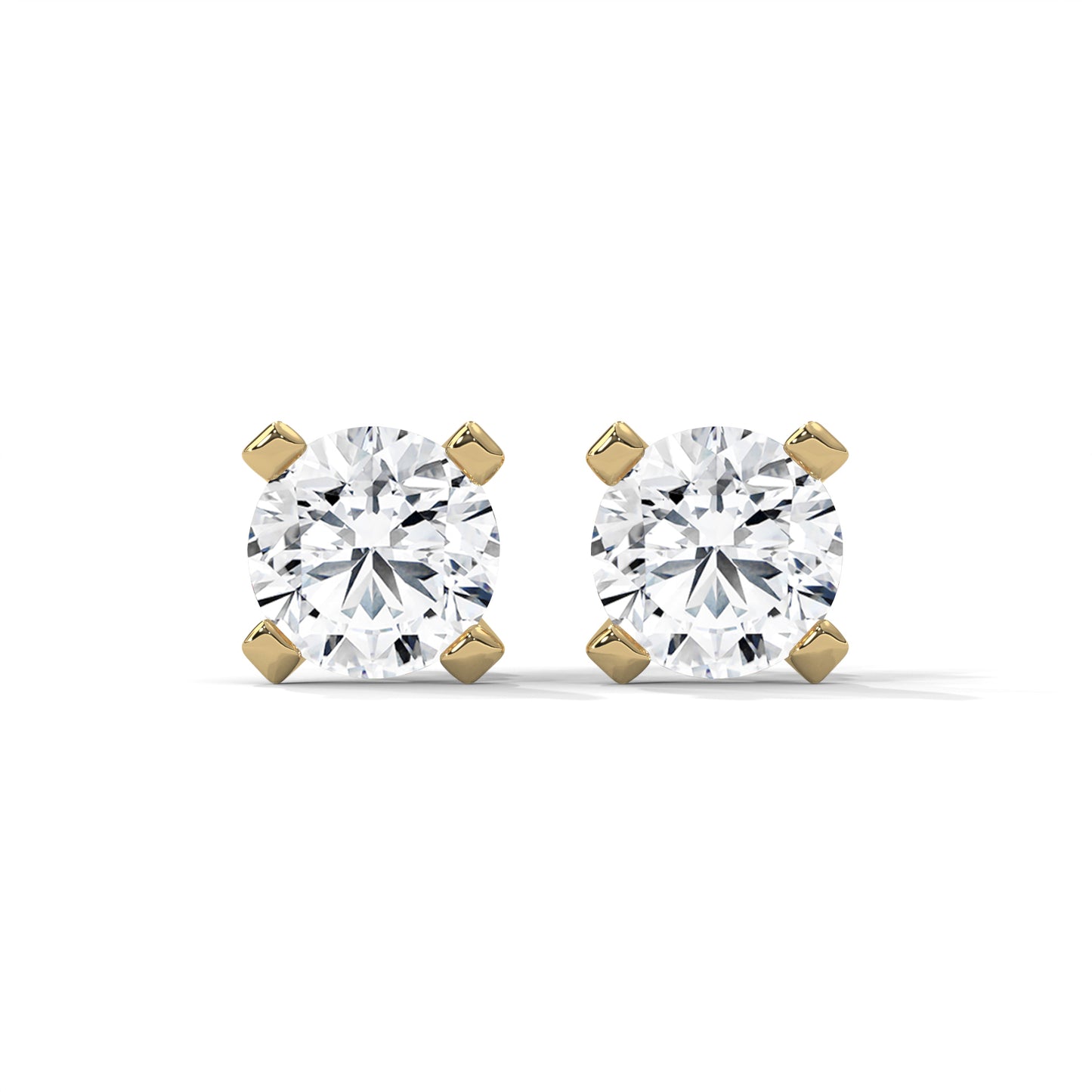Round Stud Earring