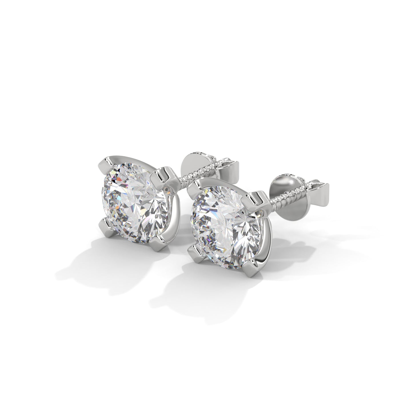 Round Stud Earring