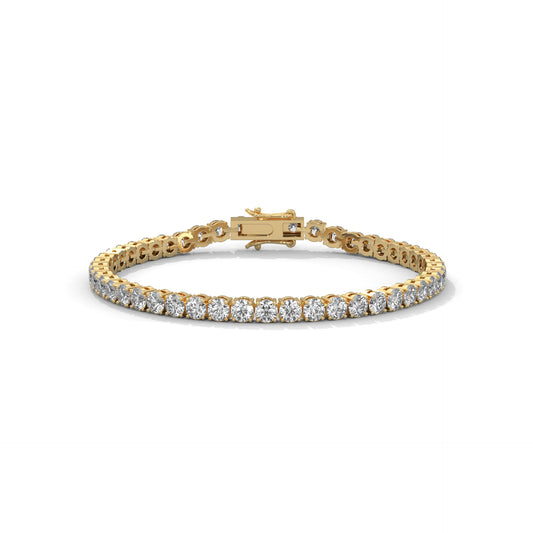 10CT Lab Grown Tennis Bracelet