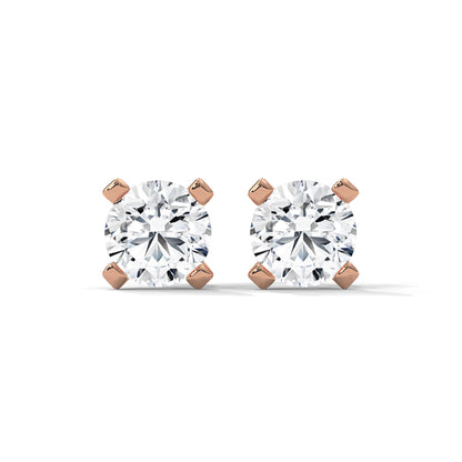 Round Stud Earring