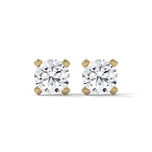Round Stud Earring
