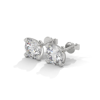 Round Stud Earring