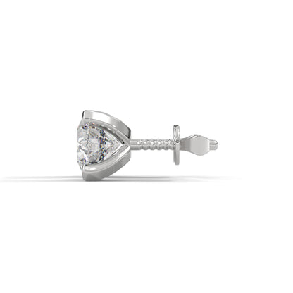 Round Stud Earring