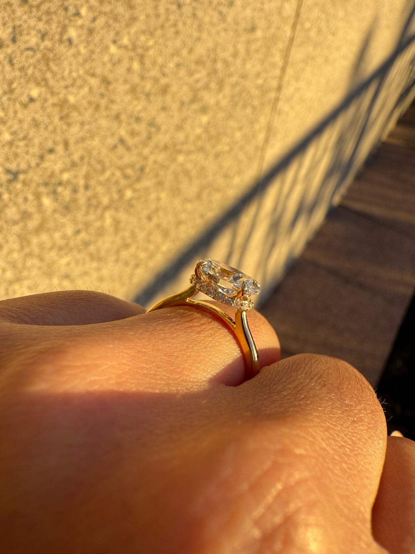 Avery - Oval Lab Grown Engagement ring