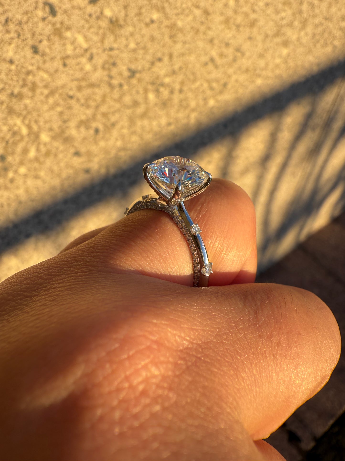 Bailey - Round Lab Grown Engagement Ring