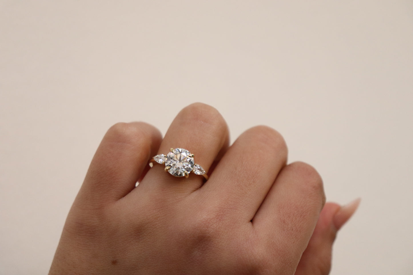Sarah Round Trilogy Ring