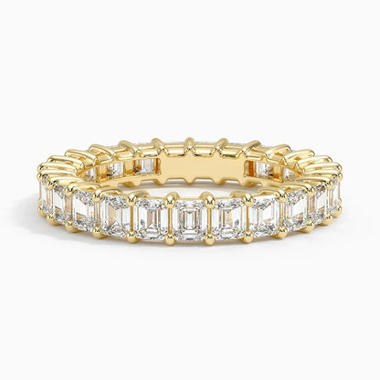 Nadia Emerald Eternity Band